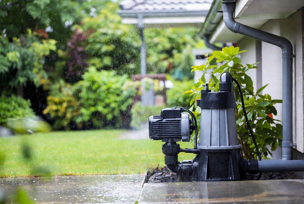 Avec la pompe de relevage pour eaux usées, évacuez les eaux pluviales en toute simplicité